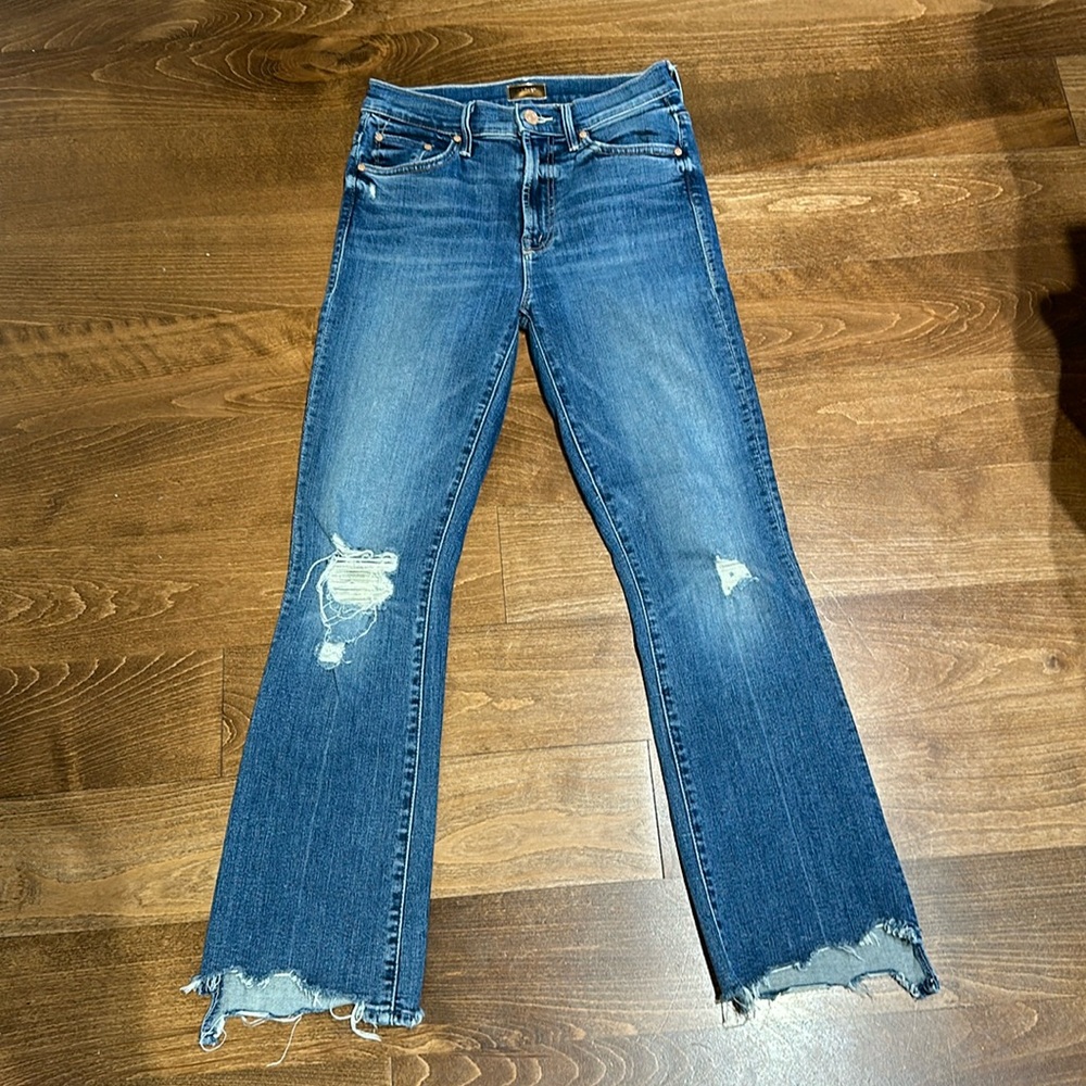 Mother The Insider Crop Step Chew size 24